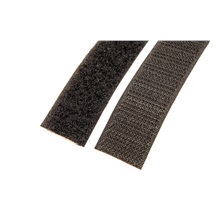 VELCRO Páska se suchým zipem, nalepovací, 20mm x 1m, černá
