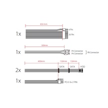 Xilence Zdroj ATX 2.3.1, 500W, série Perfomance C (XN042 | XP500R6)