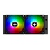 Xilence Vodní chlazení pro CPU Intel a AMD, PWM, 2x ventilátor, ARGB, 300W TDP (XC977 | LQ240 ARGB LED)