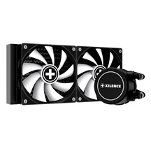 Xilence Vodní chlazení pro CPU Intel a AMD, PWM, 2x ventilátor, ARGB, 300W TDP (XC977 | LQ240 ARGB LED)