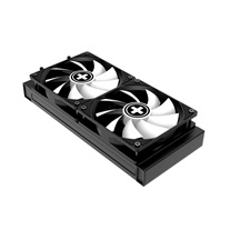 Xilence Vodní chlazení pro CPU Intel a AMD, PWM, 2x ventilátor, ARGB, 300W TDP (XC977 | LQ240 ARGB LED)