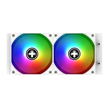Xilence Vodní chlazení pro CPU Intel a AMD, 2x ventilátor, ARGB, 300W TDP, bílé (XC974 | LQ240 White ARGB)