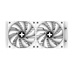 Xilence Vodní chlazení pro CPU Intel a AMD, 2x ventilátor, ARGB, 300W TDP, bílé (XC974 | LQ240 White ARGB)