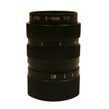 Varifokální objektiv 6-36mm