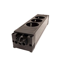BACHMANN Systém STEP BASE 3x zásuvka DE, GST18(M) - 3x CEE 7/3(F) - GST18(F) (336.600)
