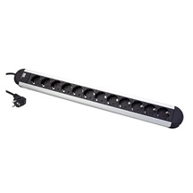 BACHMANN Zásuvková lišta PRIMO, 12x zásuvka DE, 2m (331.012)