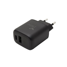 BIOnd Napájecí adaptér síťový (230V) - USB A QC 3.0 + USB C PD, 20W, + USB C/micro B kabel