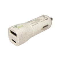 BIOnd Napájecí adaptér do auta (12V/24V) - USB A QC 3.0 + USB C PD, 38W