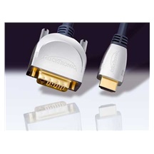 Clicktronic HQ OFC DVI-HDMI kabel, DVI-D(M) - HDMI M, s ferity, 3m