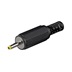 goobay DC konektor souosý na kabel 2,4 x 0,75mm (9,5mm)
