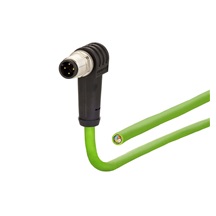 METZ CONNECT Kabel M12 4pin (M) kód D lomený - bez koncovky, 5m