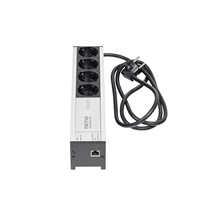 NETIO Napájecí panel PDU, 4x zásuvka CZ, ovládaní přes IP, měření (PowerBOX 4KE)