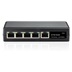 Conexpro GNT-6FP51G6, Venkovní PoE switch, 5x LAN, 4x PoE