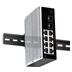 Conexpro GNT-IG1210GF-DC, Průmyslový switch na DIN lištu, 8x LAN, 2x SFP