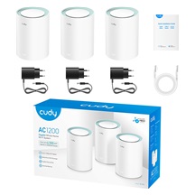 Cudy M1300 Wi-Fi Mesh System, AC1200, 3 pack