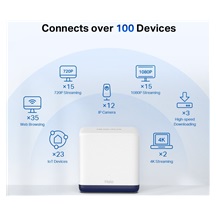 MERCUSYS Halo H50G, Halo Mesh WiFi system, 2 pack