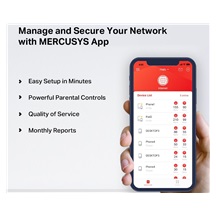 MERCUSYS Halo H50G, Halo Mesh WiFi system, 2 pack