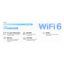 MERCUSYS Halo H60X, Halo Mesh Wi-Fi 6 system, 3 pack