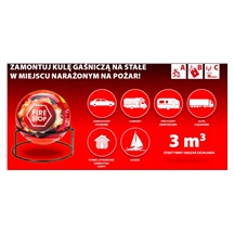 Hasicí koule, práškový hasicí přístroj, 1.3kg
