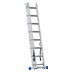 G21 Žebřík třídílný 5,1m 3x8 příček