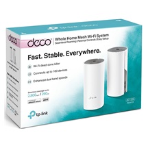TP-Link Deco E4, Meshový Wi-Fi systém, 3 pack