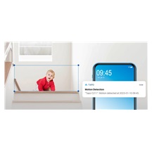 TP-Link Tapo C211 Domácí bezpečnostní Wi-Fi kamera s naklápěním, 3Mpx, černá