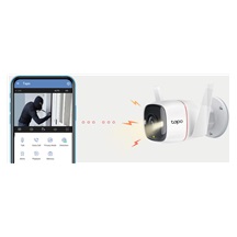 TP-Link Tapo C320WS Venkovní Wi-Fi kamera, 4Mpx, 3.18mm