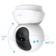 TP-Link Tapo TC70 Domácí bezpečnostní Wi-Fi kamera s naklápěním, 2Mpx