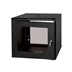 LEXI-Net Basic Rozvaděč nástěnný 19" 9U 520x450, dveře sklo, černý