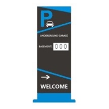 Informační parkovací panel HIKVISION DS-TVB200(4 Module)