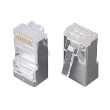 Solarix Konektor RJ45 CAT5E STP 8p8c stíněný neskládaný na licnu KRJ45/5SH