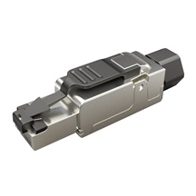 Solarix Konektor MPTL univerzální RJ45 CAT5E STP samořezný SXRJ45-5E-STP-BK-SA