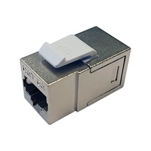 Solarix Spojka panelová CAT6A STP 8p8c RJ45/RJ45 KRJ45/6AS-SH