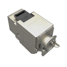 Solarix MULTIPACK 24 ks - samořezný keystone Solarix CAT5E STP SXKJ-5E-STP-BK-SA
