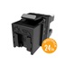 Solarix MULTIPACK 24 ks - rychlozařezávací keystone Solarix CAT6 UTP SXKJ-6-UTP-BK-NA Component Level a 4PPoE certifikace