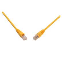 Solarix Patch kabel CAT5E UTP PVC 7m žlutý snag-proof C5E-114YE-7MB