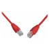 Solarix Patch kabel CAT5E SFTP PVC 10m červený snag-proof C5E-315RD-10MB