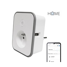 Solarix iGET HOME Power 2 USB - Wi-Fi zásuvka 230V s 2x USB a měřením spotřeby