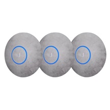 Ubiquiti kryt pro UAP-nanoHD, U6 Lite a U6+, betonový motiv, 3 kusy
