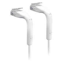 Ubiquiti U-Cable-Patch-RJ45, UniFi Ethernet Patch Kabel, 0.1m, Cat6, bílý