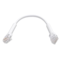 Ubiquiti U-Cable-Patch-RJ45, UniFi Ethernet Patch Kabel, 0.1m, Cat6, bílý