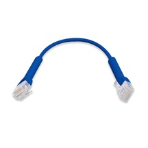 Ubiquiti U-Cable-Patch-RJ45-BL, UniFi Ethernet Patch Kabel, 0.1m, Cat6, modrý