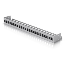Ubiquiti 24portový neosazený patch panel, 1U, 19"