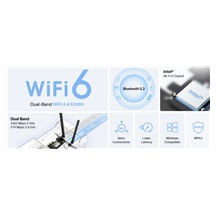 MERCUSYS MA80XE Wi-Fi a Bluetooth PCI Express adaptér
