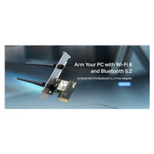 MERCUSYS MA80XE Wi-Fi a Bluetooth PCI Express adaptér
