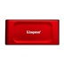 Kingston Externí SSD 2TB XS1000, USB 3.2, červená