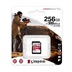 Kingston SDXC karta 256GB Canvas React Plus SDXC UHS-II 300R/260W U3 V90 for Full HD/4K/8K