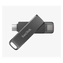 SanDisk Flash Disk 128GB iXpand Luxe, USB-C + Lightning
