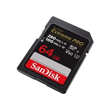 SanDisk SDXC karta 64GB Extreme PRO (280 MB/s Class 10, UHS-II V60)