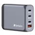 VERBATIM GaN Nabíječka do sítě GNC-100, 100W, 3x USB-C, 1x USB